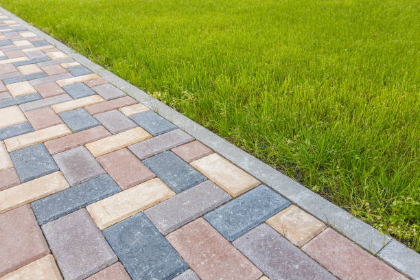 Permeable Paver Driveway in Kingston, OK